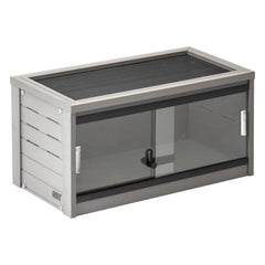 New Age Pet ECOFLEX 24 enclos reptile avec façade en verre et vue dégagée