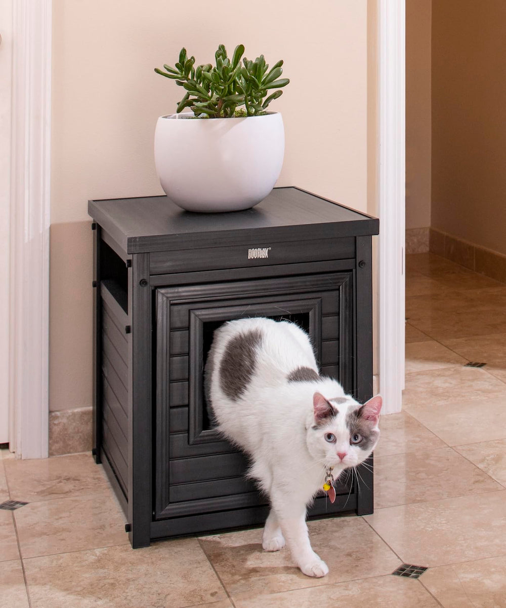Dimensions du Jumbo Litter Loo pour bacs plus volumineux