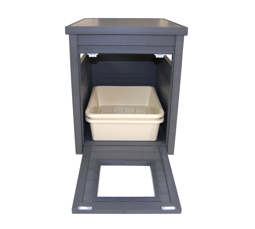 Finition Noir Espresso du Litter Loo apportant une touche élégante