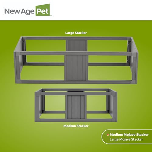 New Age Pet ECOFLEX Mojave Stack support d’éclairage intégré et ergonomique.