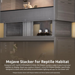 New Age Pet ECOFLEX Mojave Stack soutien lumineux pour unité inférieure.