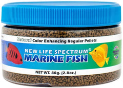 New Life Spectrum Marine 80g granules – faciles à digérer pour poissons marins et nutrition équilibrée