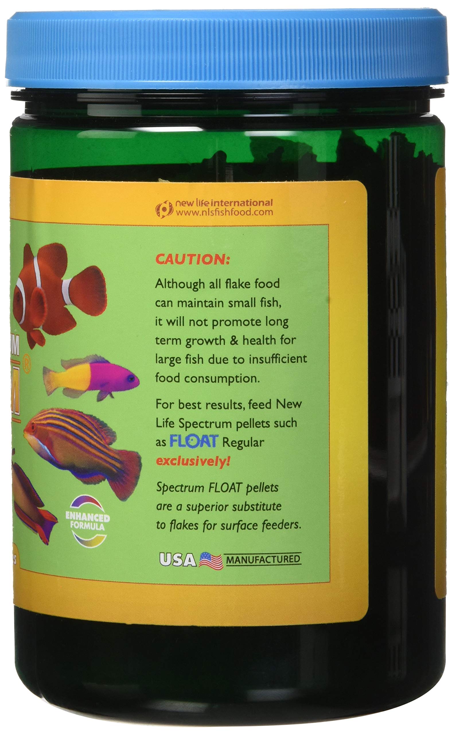 New Life Spectrum Naturox Optimum flocons – calmar: protéines variées pour une croissance harmonieuse.