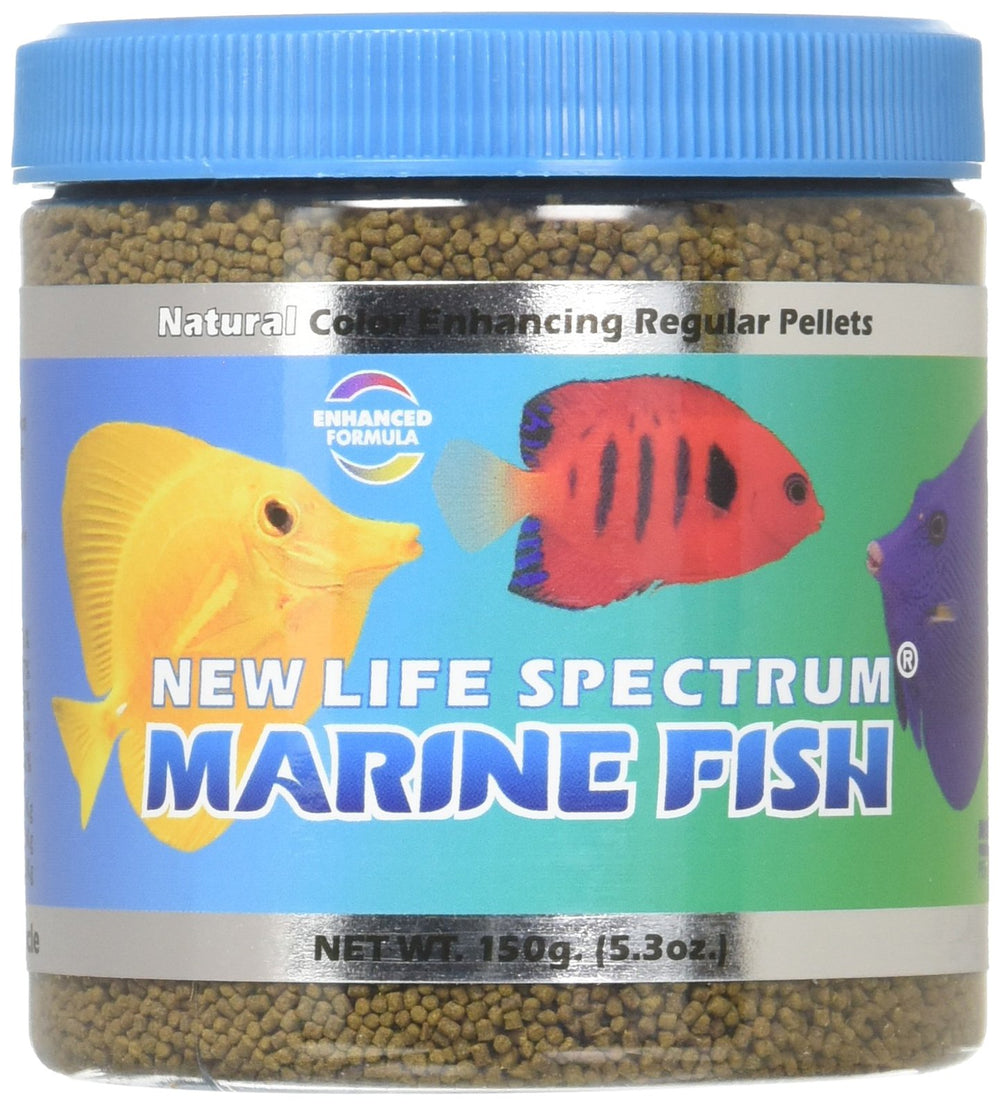 New Life Spectrum Naturox Marine Formula, pellets 1 mm, pour une alimentation marine équilibrée.