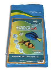 New Life Spectrum Thera+A granules réguliers, sac de 2200 g, alimentation pour poissons d’eau douce et salée.
