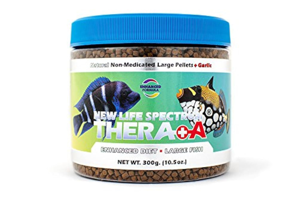 New Life Spectrum Thera A Large 300g, granulés coulants 3 mm, soutient le bien-être des poissons.