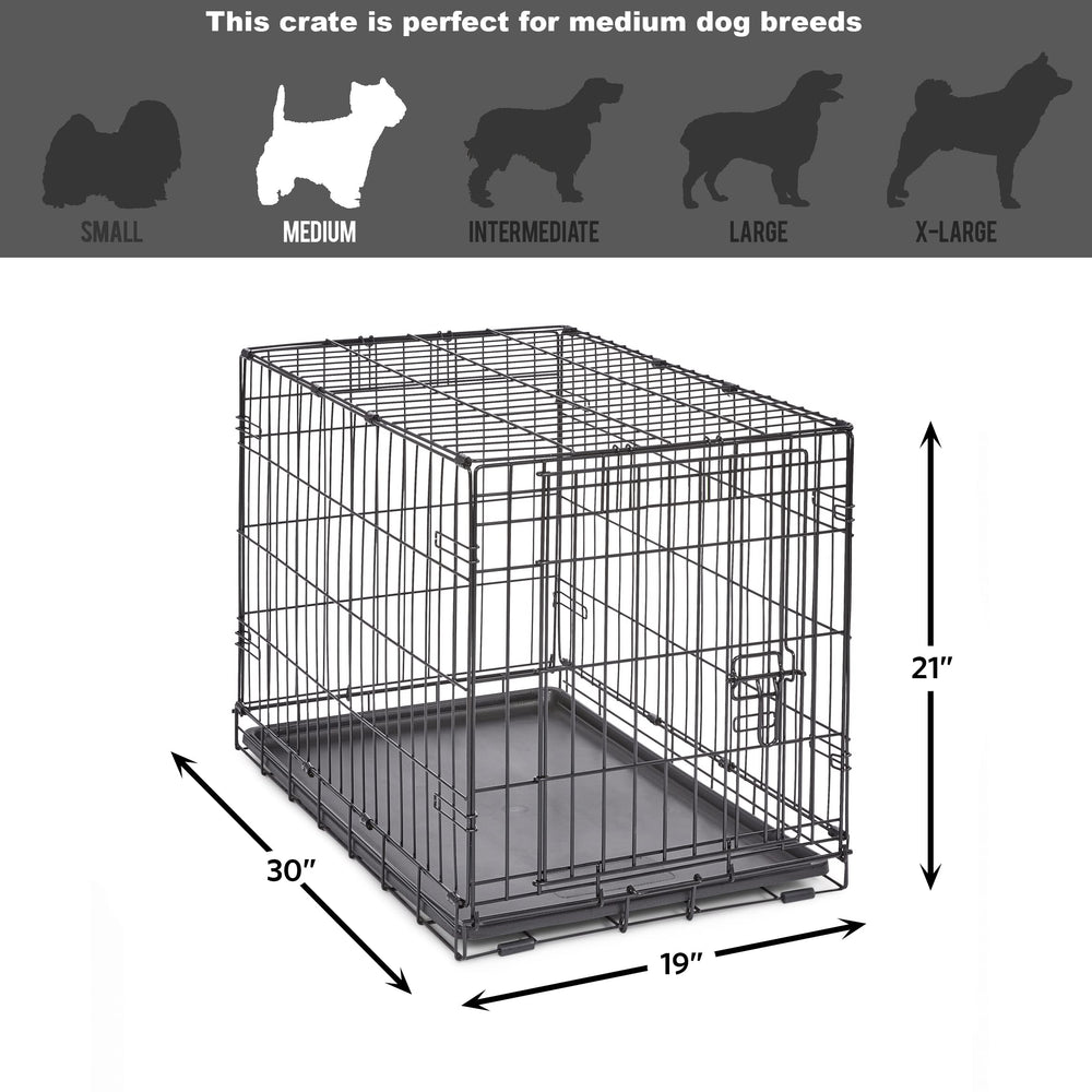 New World cage chien portable, idéale pour la maison et les voyages.
