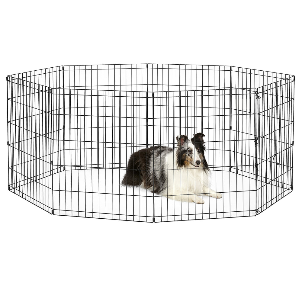New World enceinte-exercice-30-pouces offre un espace de jeu sûr pour petits animaux.