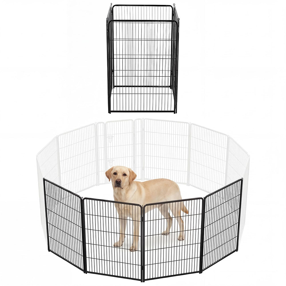 NEWBULIG chenil pour chien 40 pouces et 4 panneaux – sécurité renforcée pour l’intérieur