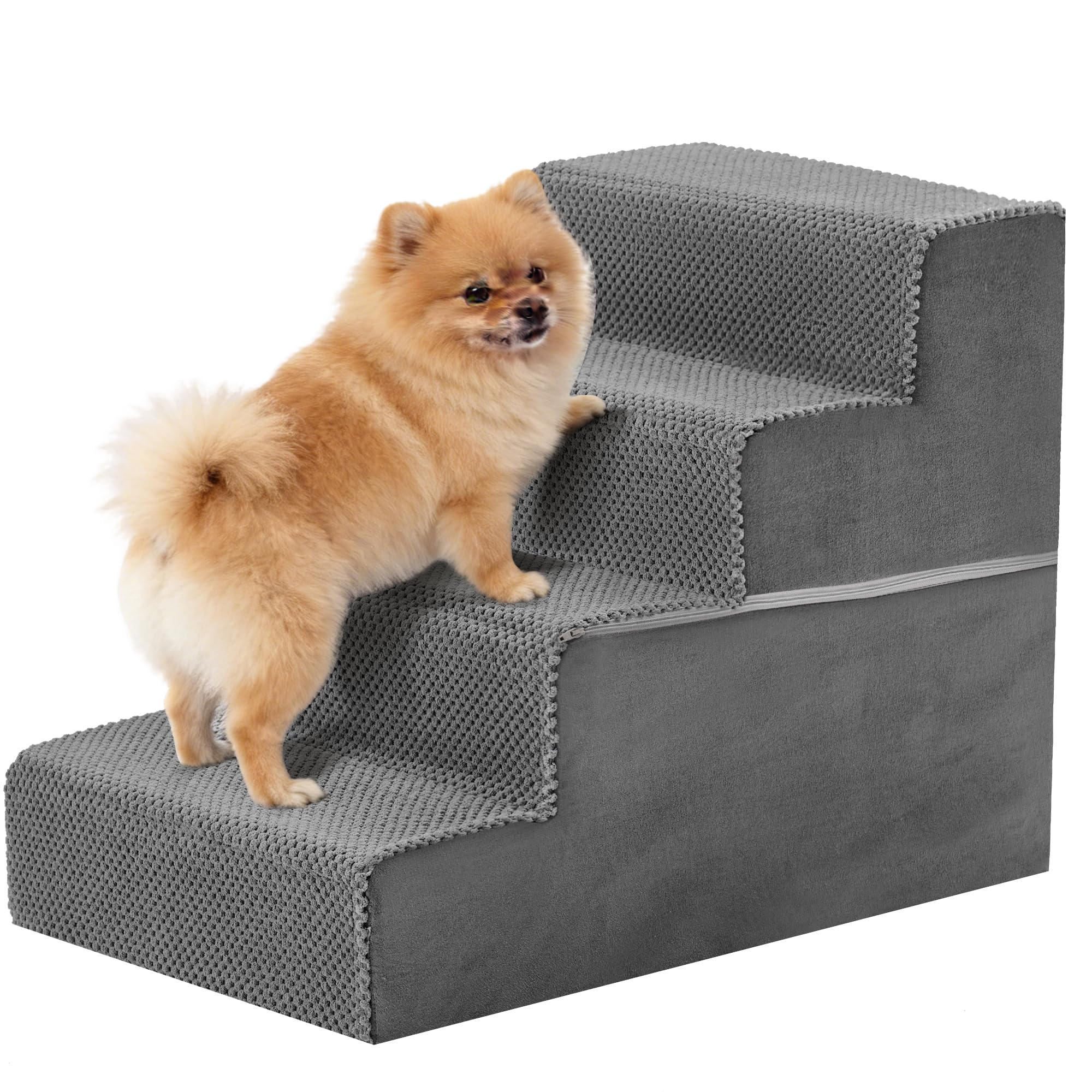 Newbulig escalier chien 4 étapes, accès facile au canapé