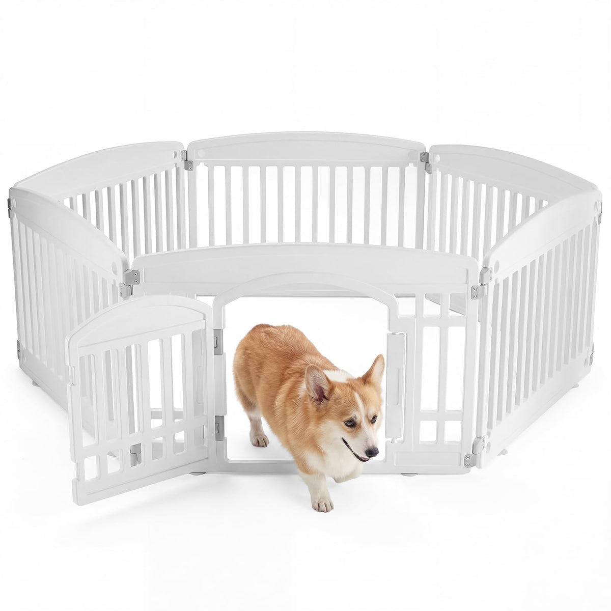 NEWBULIG parc-chien-6-panneaux-24po – espace de jeu sûr