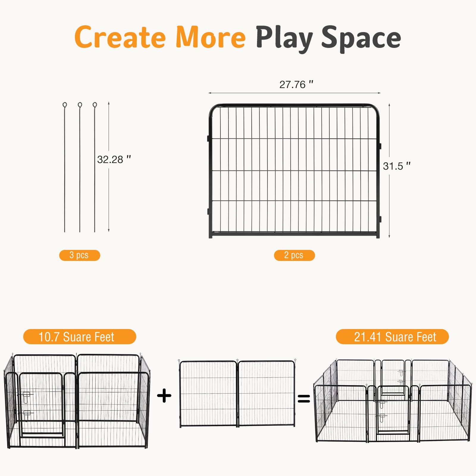 NEWBULIG parc-chien ideal maison jardin camping: parfait pour maison, jardin et voyages.