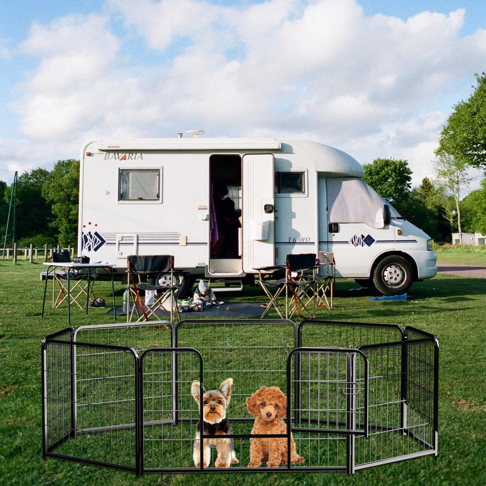 NEWBULIG parc chien multi-animaux – convient aussi pour lapins et chiots