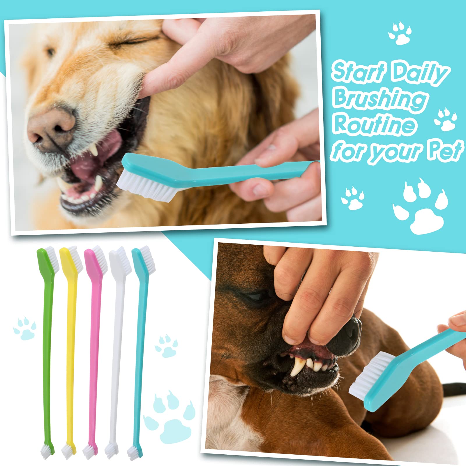 Poils ultra-doux respectant gencives et dents délicates