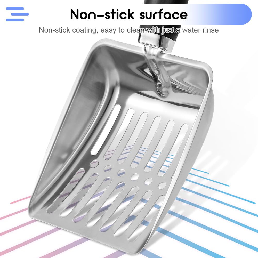Surface antiadhésive facilitant le rinçage après usage.