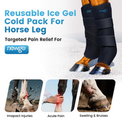 NEWGO packs gel internes: quatre poches gel pour une couverture complète.