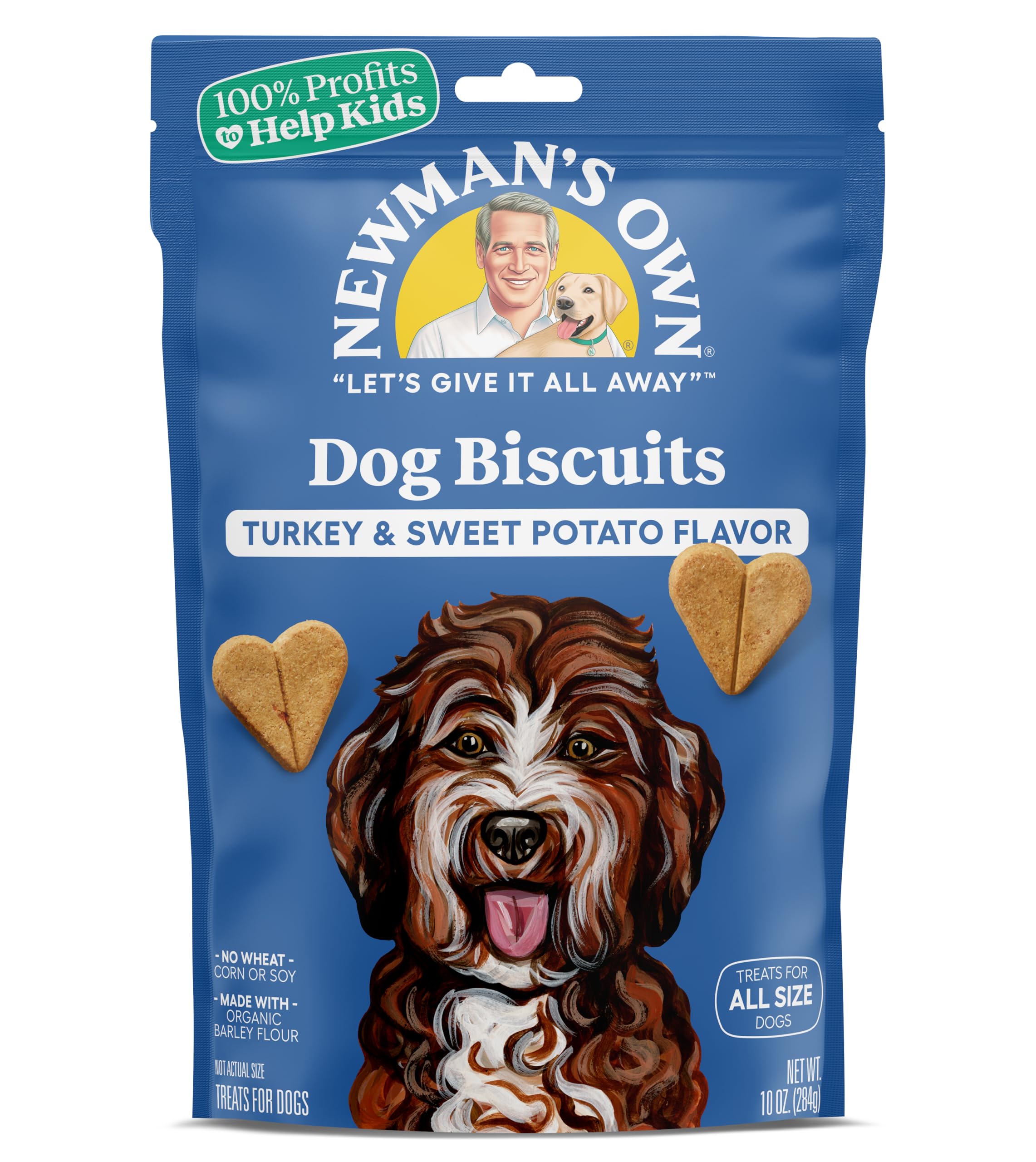 Newman's Own biscuits sans blé maïs et soja
