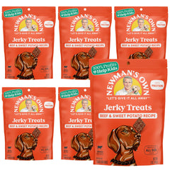 Friandise Newman's Own boeuf et patate douce, texture tendre pour chien