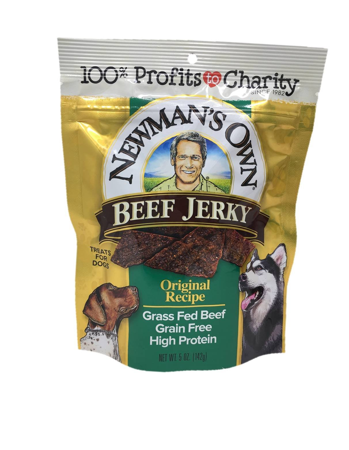 Newman's Own Boeuf Seche pour Chien – texture ferme et agréable à mâcher
