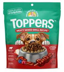 Newman's Own Meaty Mixed Grill Topper – sachet refermable de 16 oz pour chien