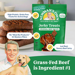 Newman's Own morceaux jerky boeuf en portions, idéal pour l'entraînement