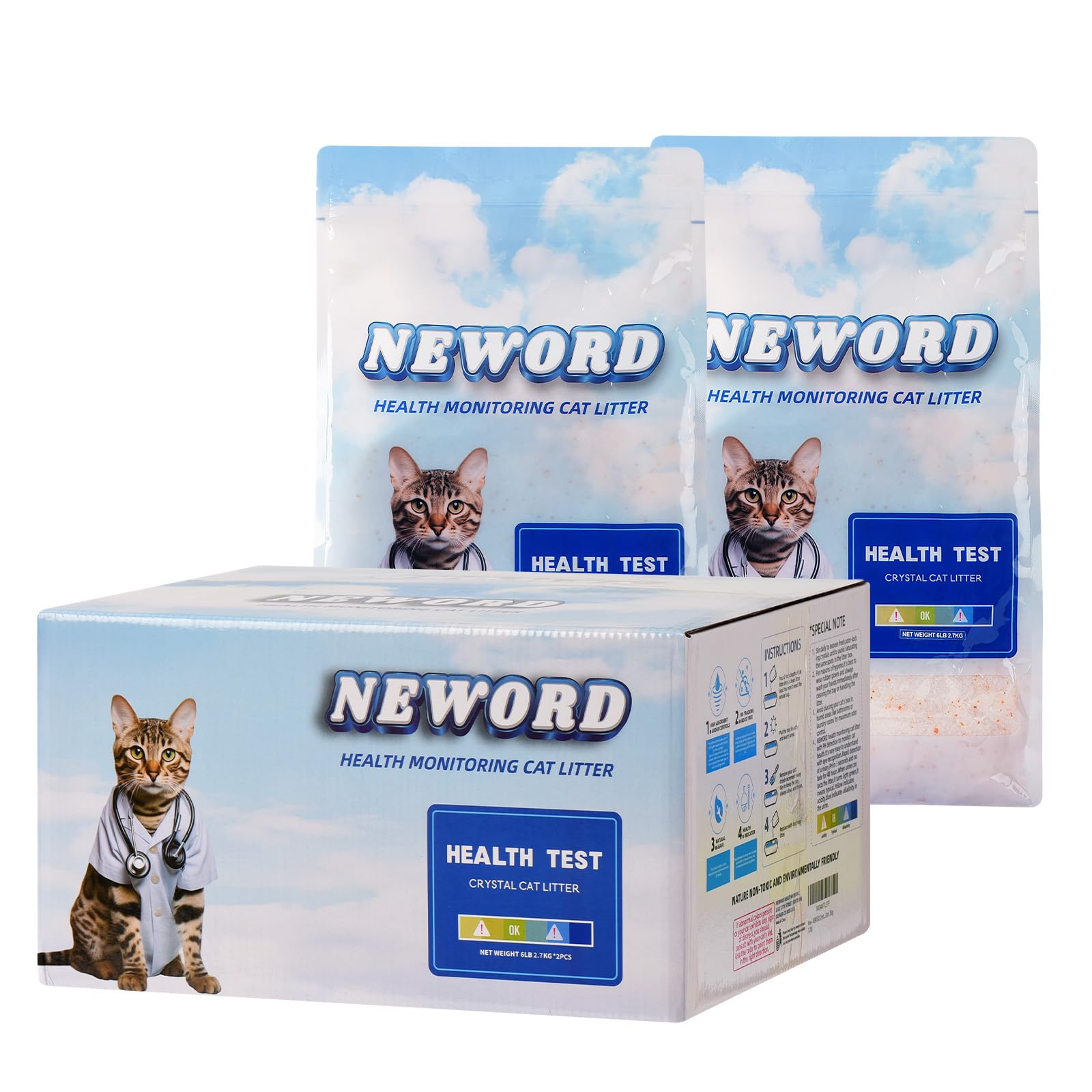 NEWORD: emballage compact facilitant le transport et le stockage.