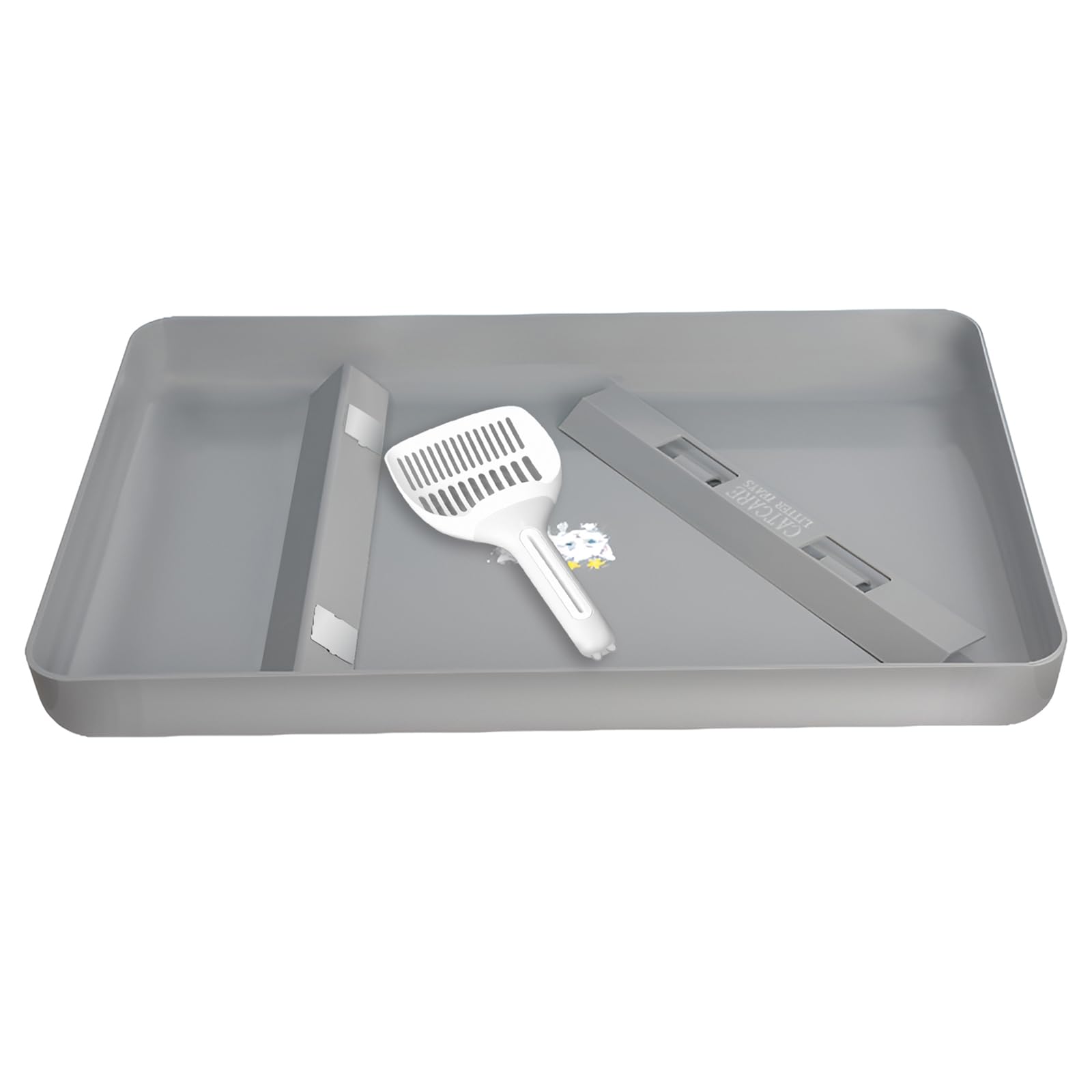Nexanic bac litière réutilisable compatible Petsafe ScoopFree, facile à nettoyer.