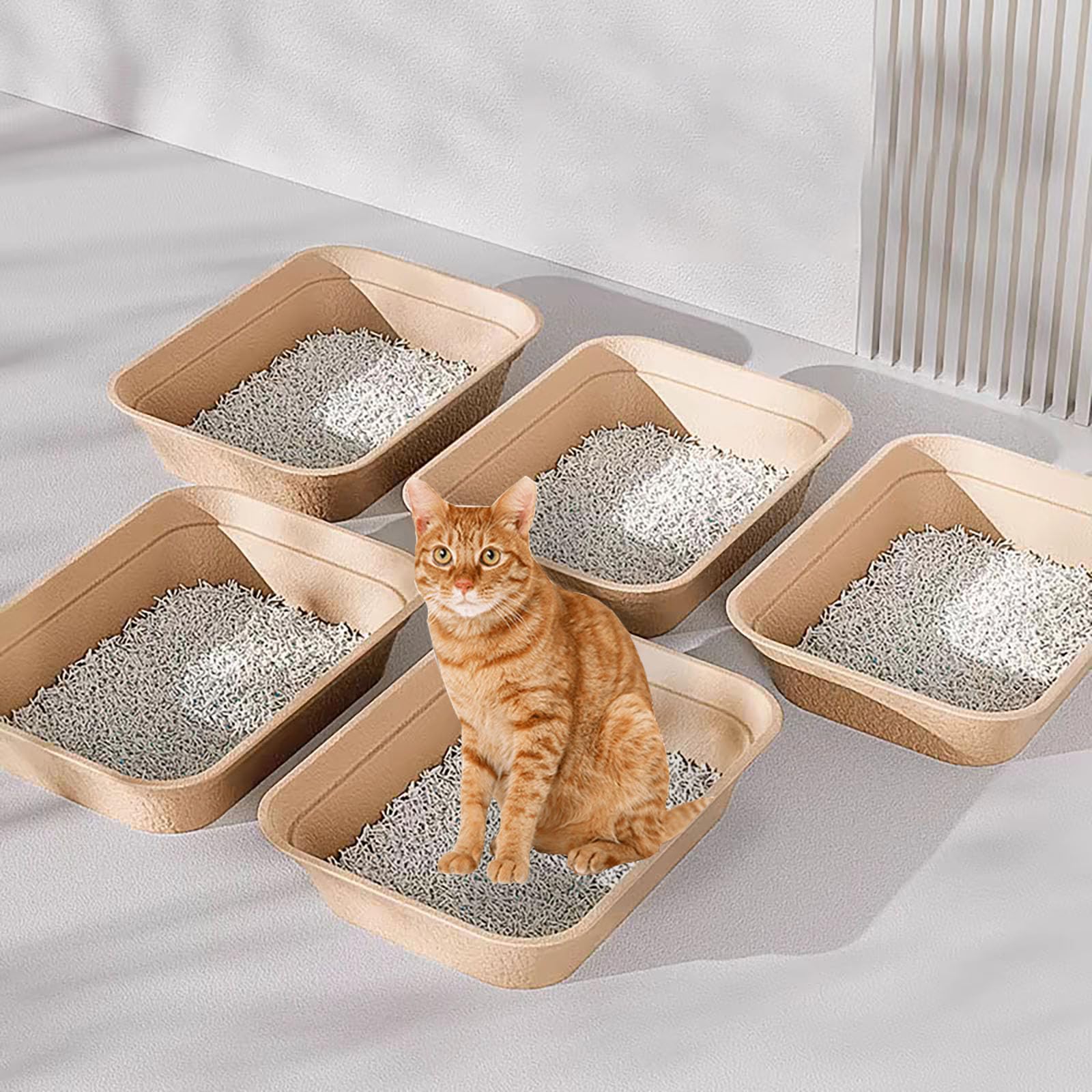 Nexboraque 8 paquets conviennent pour chats, lapins, hamsters et cobayes.