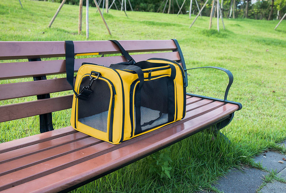 NextFri porte-animaux doux design pliable et poignée pratique pour voyager