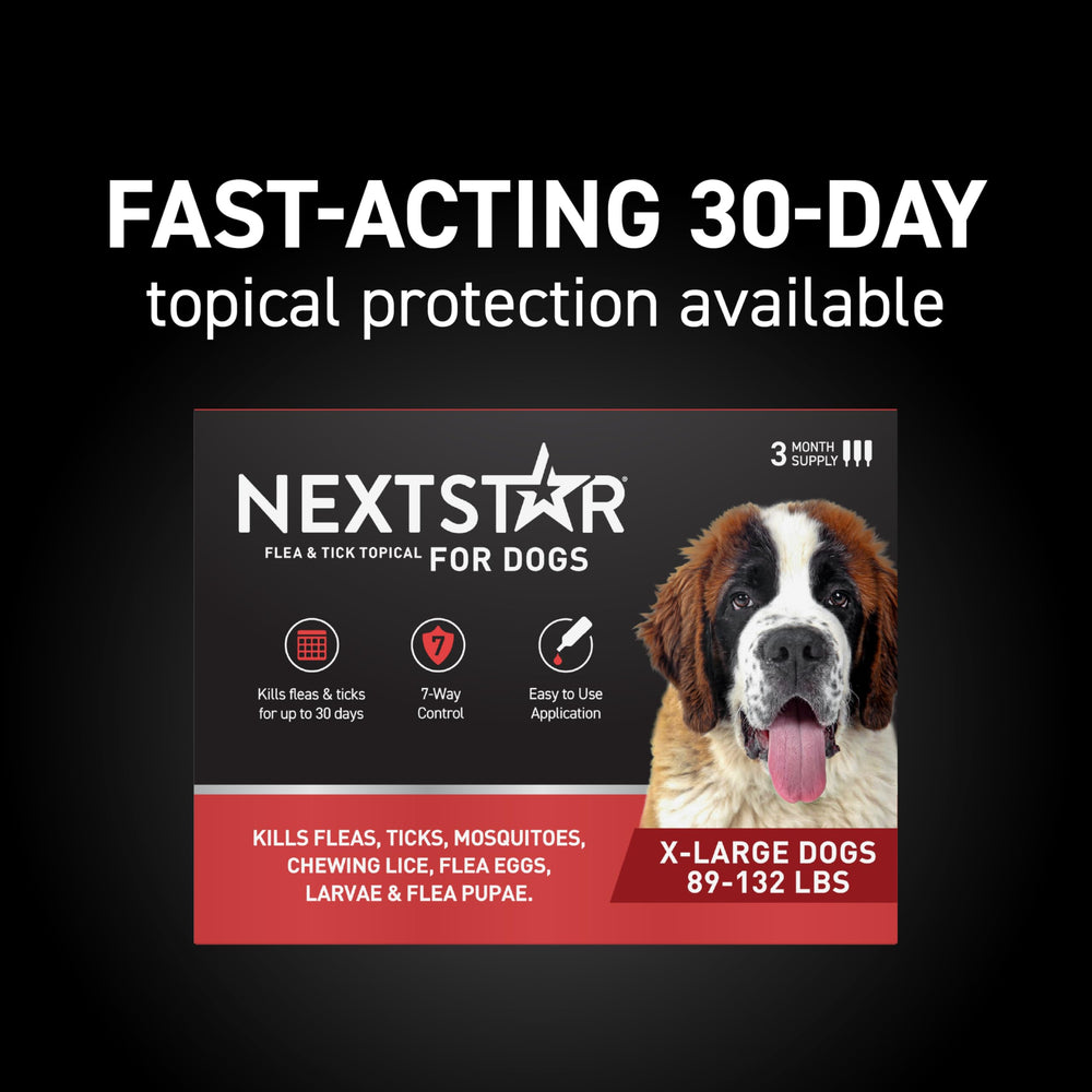 NEXTSTAR: effet rapide en 15 minutes pour repousser les parasites.