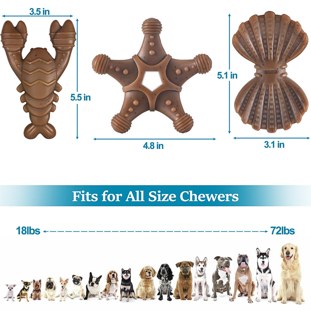 NEZIN, cadeau pour chiens agressifs, divertissement durable et jeu prolongé.