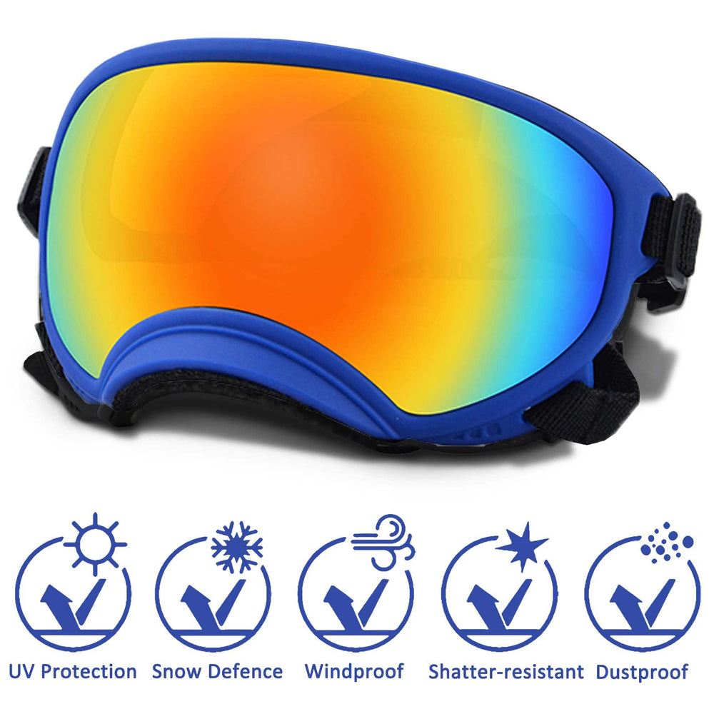NICERINC PET lunettes-chien-uv-protection: protège les yeux du soleil.