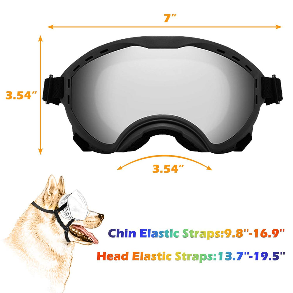 NICERINC PET lunettes-chien-cadre-tpu-douce cadre léger et flexible