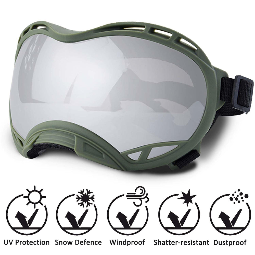 NICERINC PET lunettes chien mousse intérieure pour port doux