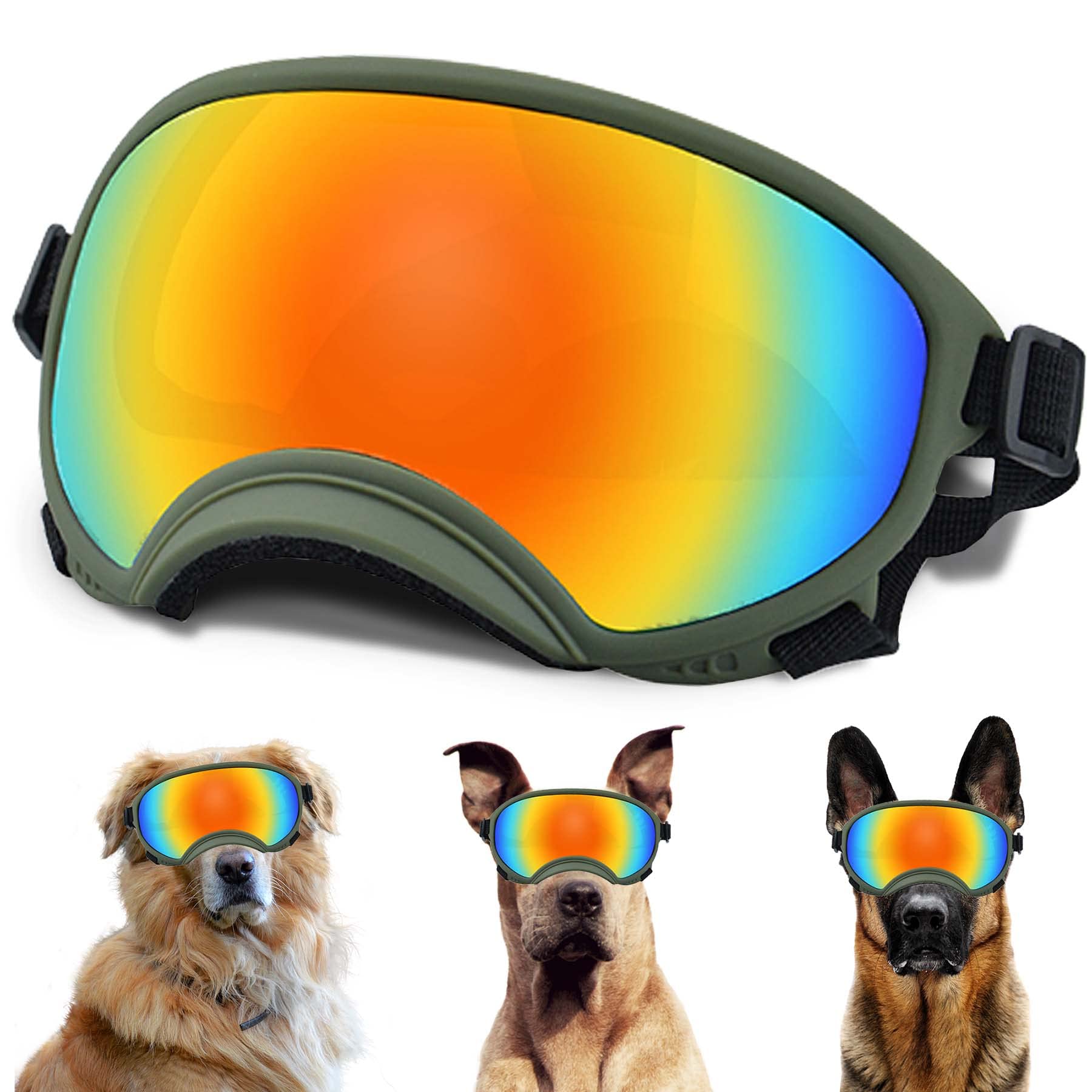 Lunettes NICERINC PET pour chien grand avec ergonomie et confort.