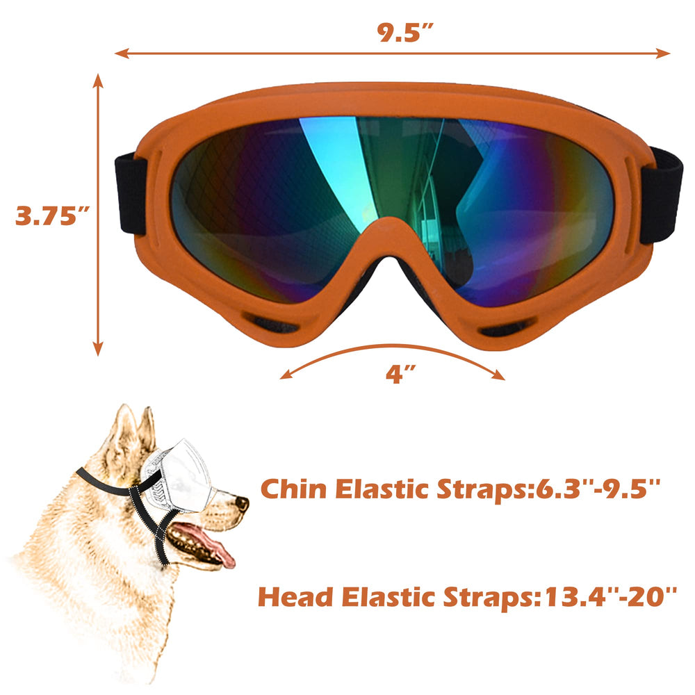 NICERINC PET lunettes-chien-grand contact mousse pour un port doux.