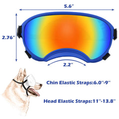 NICERINC PET lunettes chien moyen mousse-contact assurant confort prolongé