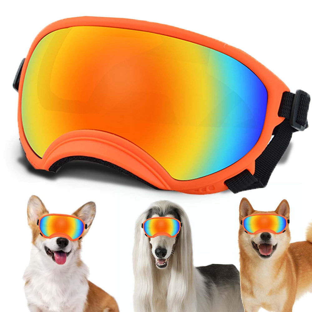 Lunettes NICERINC PET pour chien moyen avec attache reglable et confort.