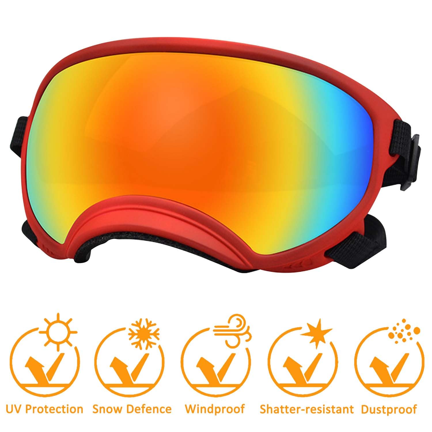 Protection UV NICERINC PET pour chien moyen contre le soleil.