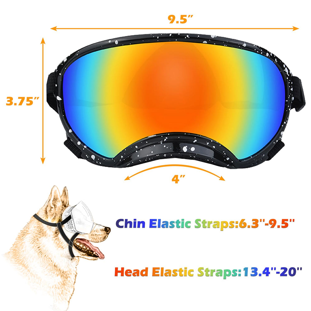 NICERINC PET lunettes-uv-protection protègent des rays et du vent lors des balades.