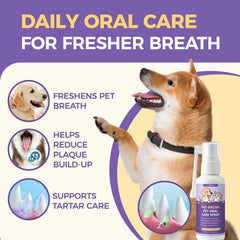 Nichalous Furaqua pour chien: haleine fraîche et réduction des plaques.