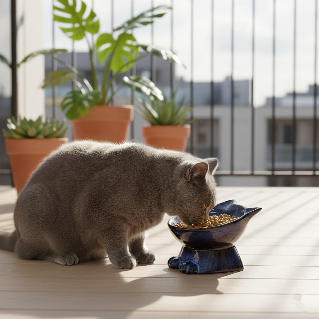 Nihow bol-chat usage quotidien petit chat, idéal pour les espaces restreints.