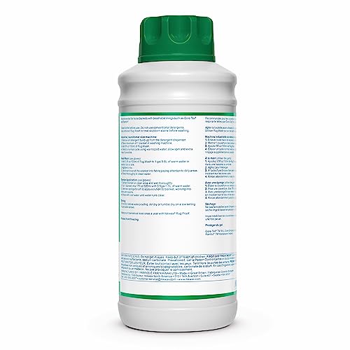 Nikwax Rug Wash, cap 50ml, dosage précis pour le lavage.