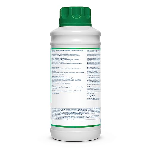 Nikwax Rug Wash à domicile, entretien simple et efficace des textiles animaux.
