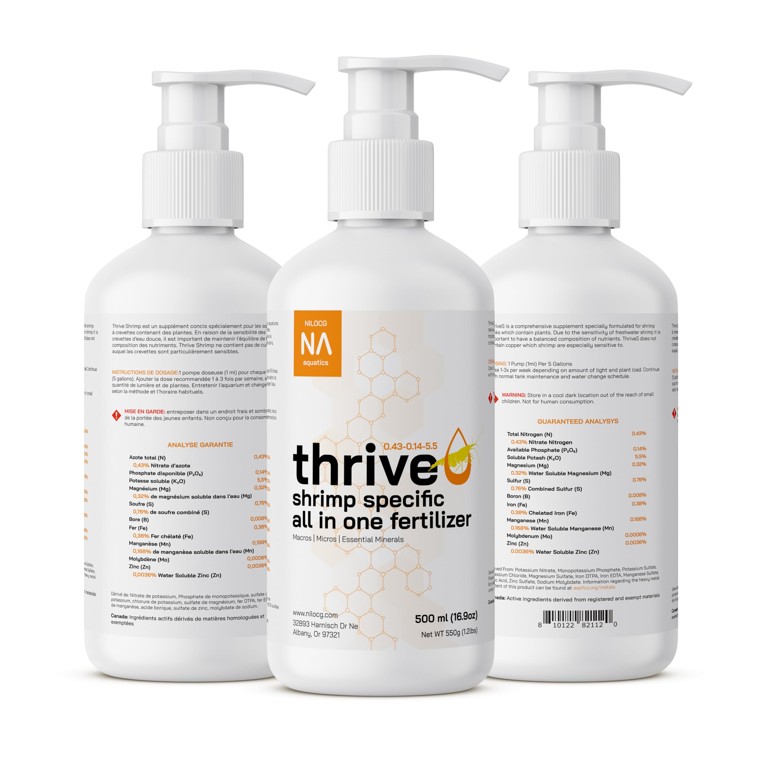 NilocG ThriveS – dose facile pour nourrir les plantes sans changer l'eau