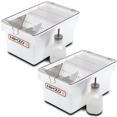 Cage Nimzo laboratoire souris lot de 2, approche générale pour élevage et reproduction.