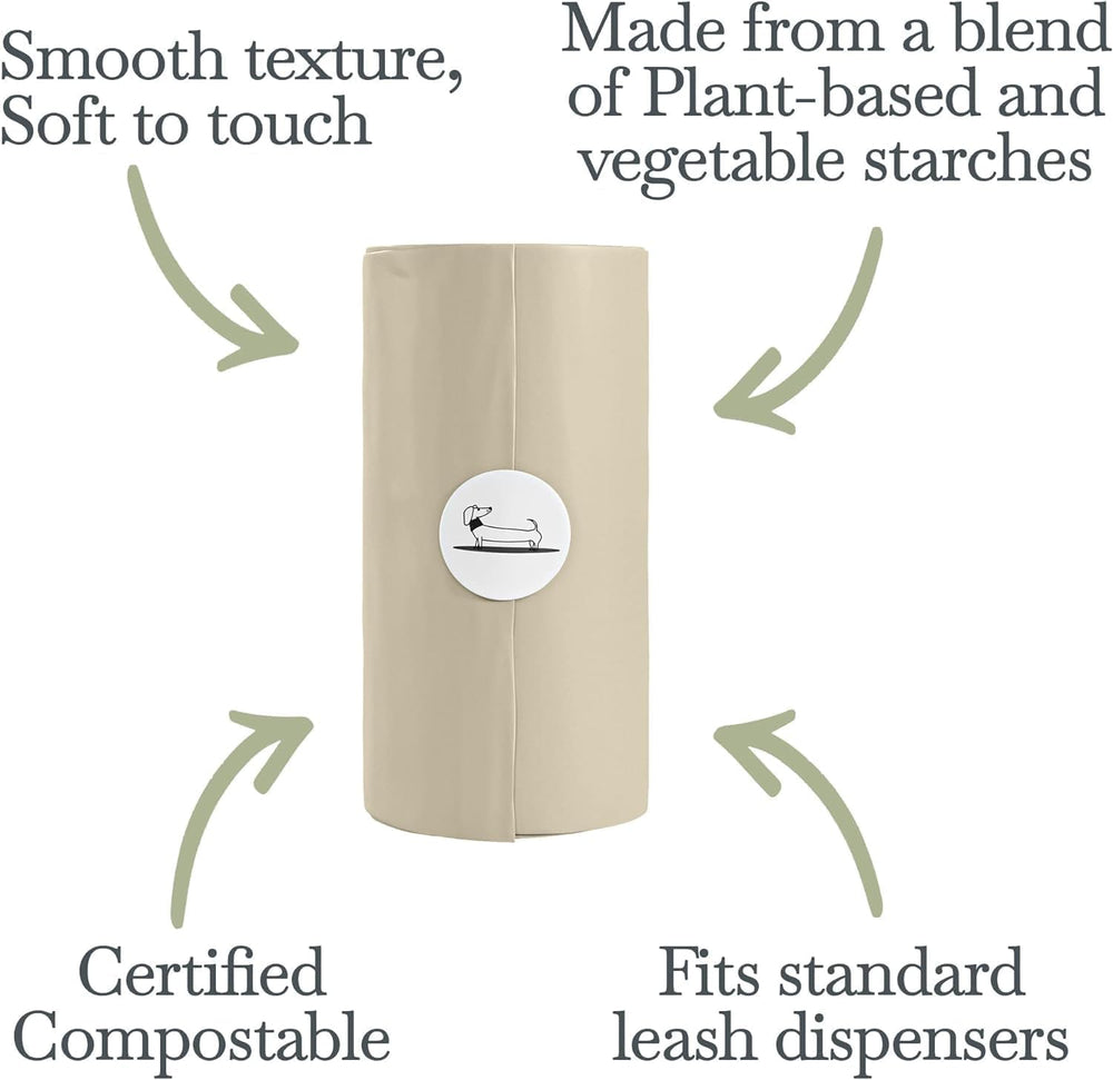 Nina Woof sacs compostables et biodégradables respectueux de l environnement pour sorties.