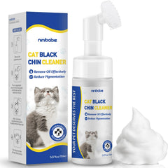 Ninibabie Chat Nettoyant Graines Noires Bouteille: nettoyage sans rinçage pratique.