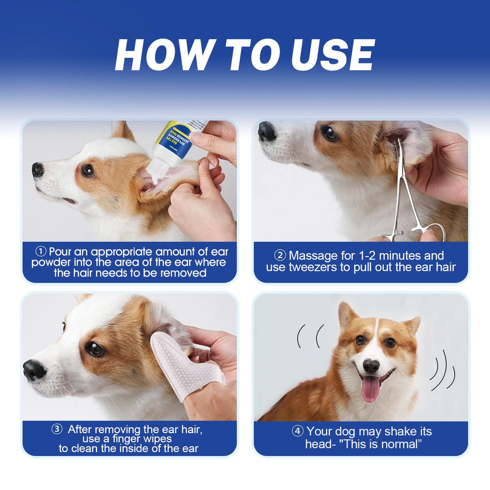 Ninibabie kit soin oreilles, pratique pour routine grooming domestique.