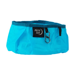 Bol RadDog pliable bleu en position déployée, capacité 473 ml